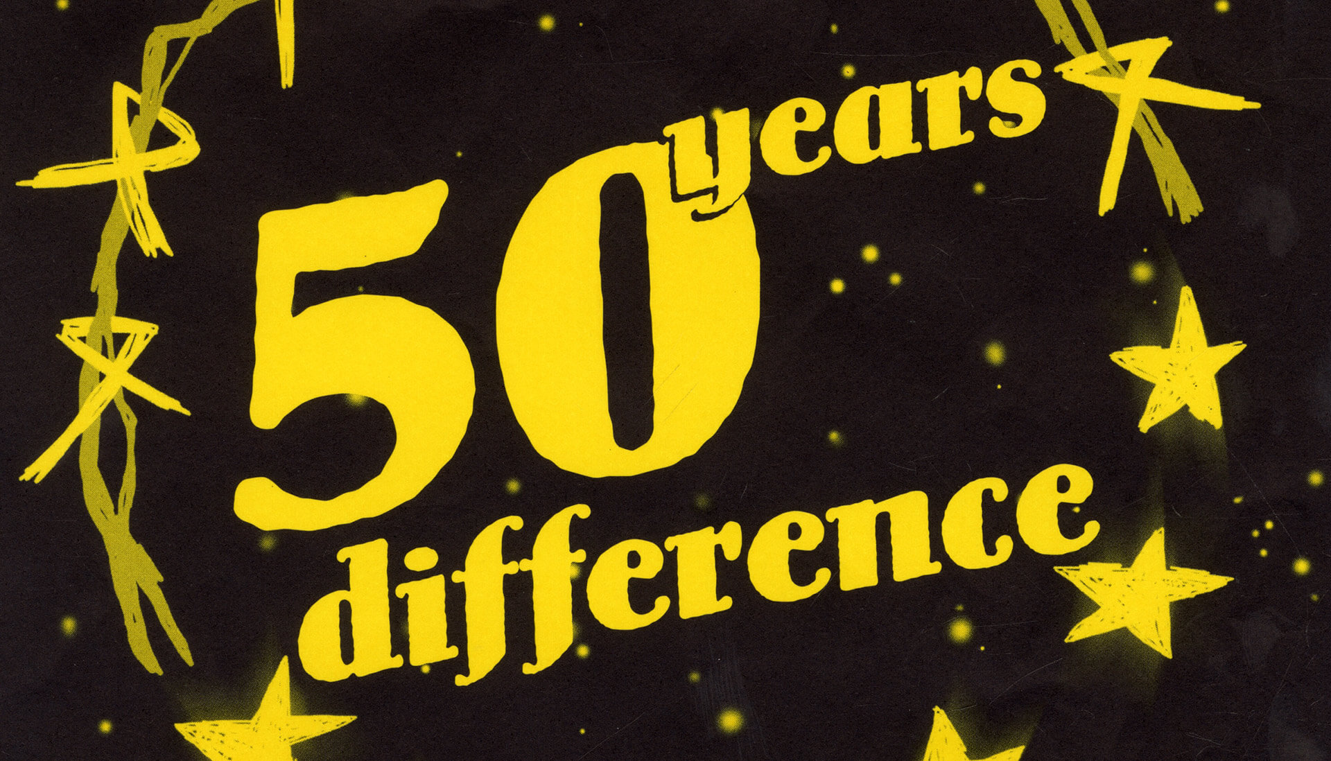 50 Jahre<br>Unterschied