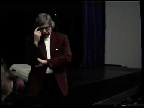 OFF STAGE DAYS 09.03.1991 Vortrag BAZON BROCK über die "Professionalität des Publikums",